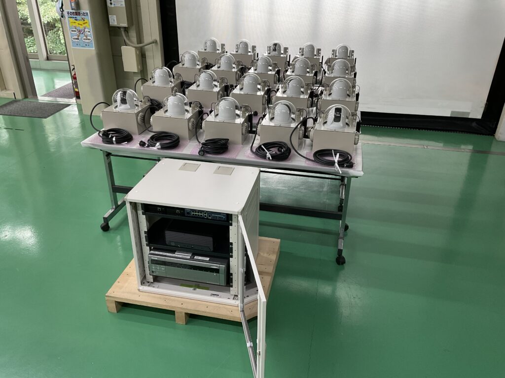 工事現場用 監視カメラ制御システム
